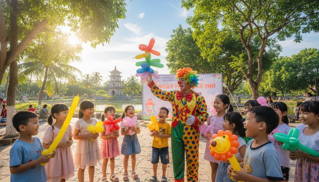 Giá Thuê Chú Hề Tạo Hình Bong Bóng Tại Tân Bình. Ảnh 4